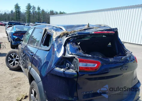 2014 Jeep Cherokee Trailhawk из США, поврежденный, VIN 1C4PJMBSXEW161218